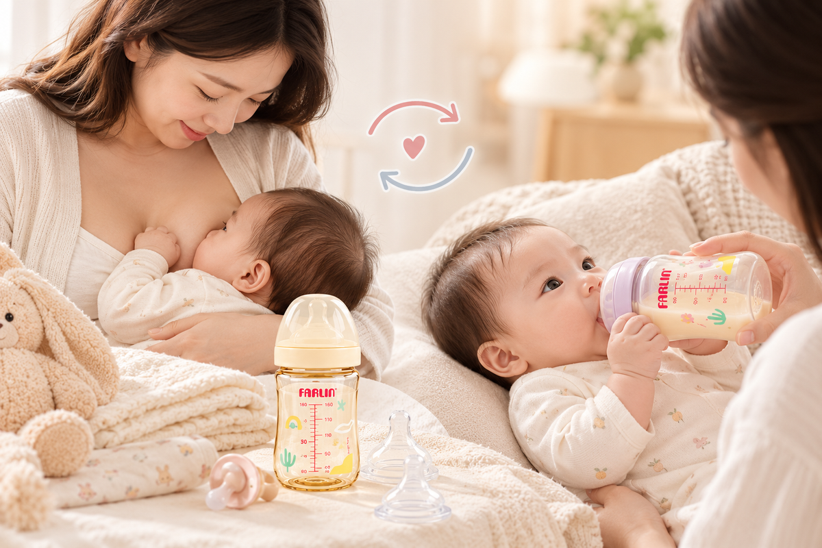 Breast and Bottle: Practical Tips for First-Time Parents