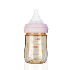 PPSU Wide Neck Feeding Bottle 150ml | Soft Lavender - Swirly Cotton Candy