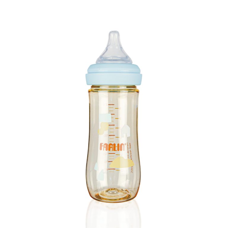 PPSU Wide Neck Feeding Bottle 270ml | Dawn Blue – Raindrop Hills