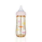 PPSU Wide Neck Feeding Bottle 270ml | Soft Lavender – Swirly Cotton Candy
