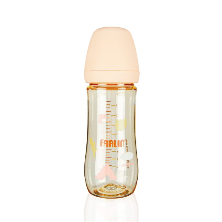 PPSU Wide Neck Feeding Bottle 270ml | Garden Pink – Tulip Garden