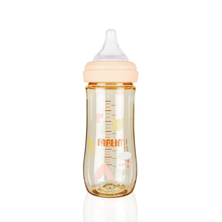 PPSU Wide Neck Feeding Bottle 270ml | Garden Pink – Tulip Garden