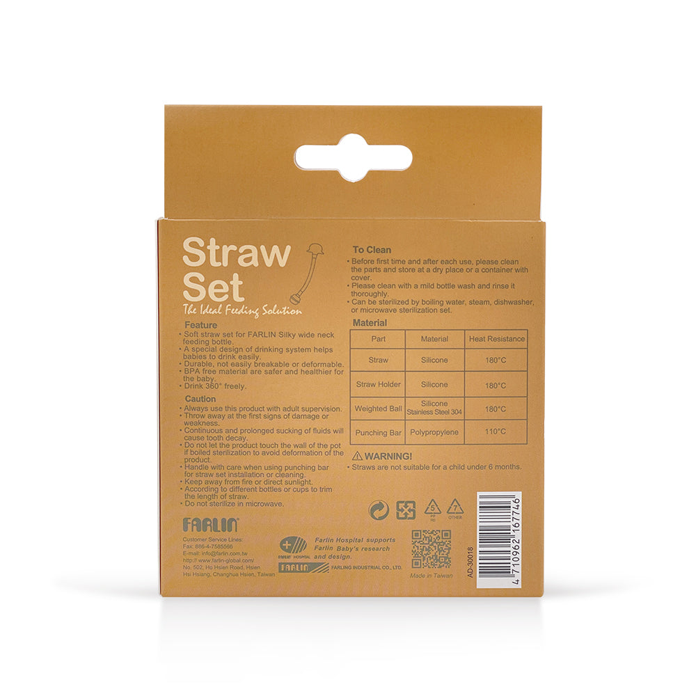 Straw Accessory Set | Wide Neck