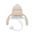 Straw Slider Handle Set Coral Cream 1pc Wide Neck