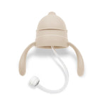 Straw Slider Handle Set Coral Cream 1pc Wide Neck