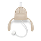 Straw Slider Handle Set Coral Cream 1pc Wide Neck