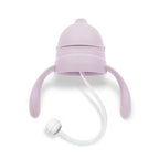 Straw Slider Handle Set Soft Lavender 1pc Wide Neck