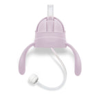Straw Slider Handle Set Soft Lavender 1pc Wide Neck